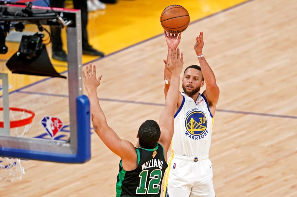 Stephen Curry Warriors Celtics Game 5 Shooting