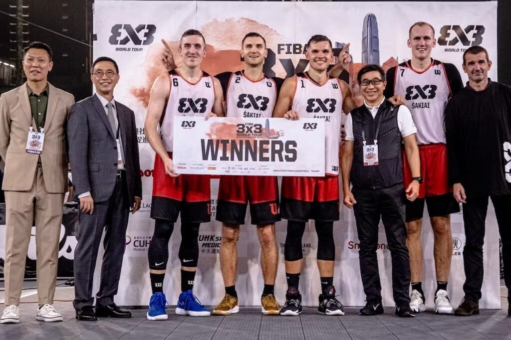 FIBA三人籃球巡迴賽香港站冠軍立陶宛