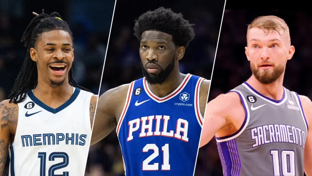 NBA公布了今屆明星賽的替補陣容，Ja Morant、Joel Embiid及Domantas Sabonis均入選。（圖片：網絡圖片）