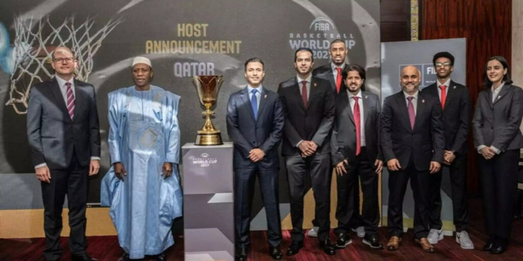 卡塔爾奪得2027年FIBA籃球世界盃主辦權。（圖片：FIBA）