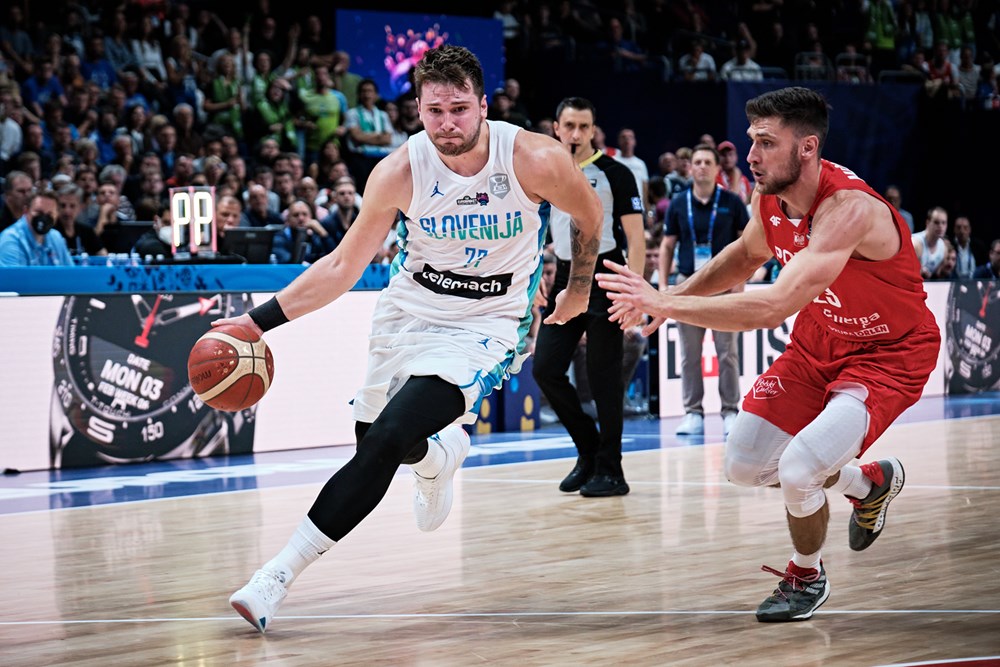 Luka Doncic將帶領斯洛文尼亞，出戰8月底的FIBA籃球世界盃2023。（圖片：FIBA）