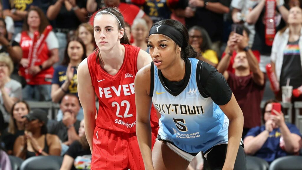 Caitlin Clark（左）及Angel Reese（右）雙雙入選WNBA明星賽。（圖片：NBA）